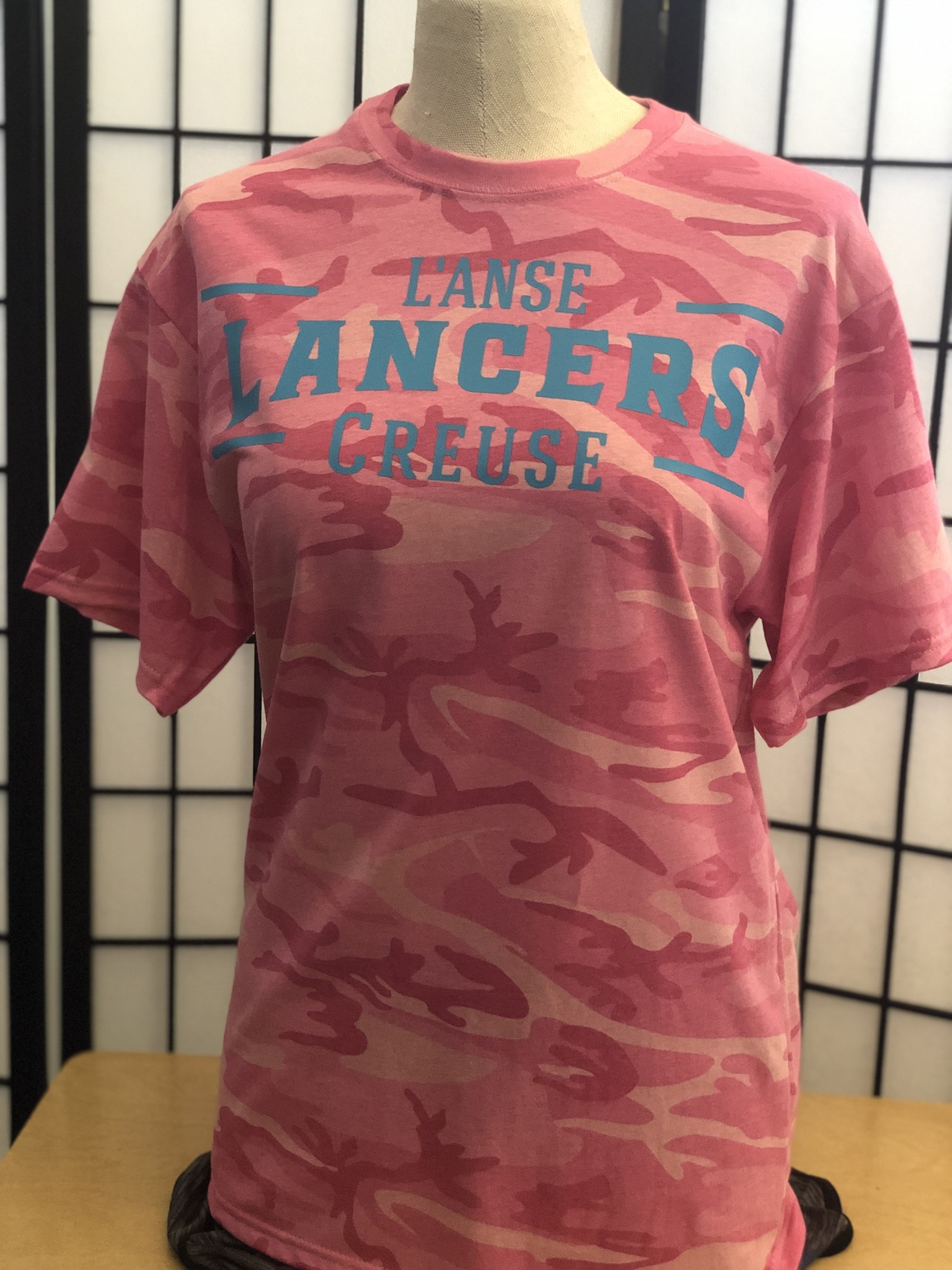 L'Anse Lancers Creuse blue with lines