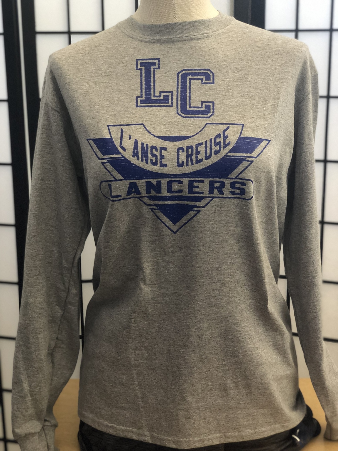 Royal L'Anse Creuse Lancers with triangle blue font