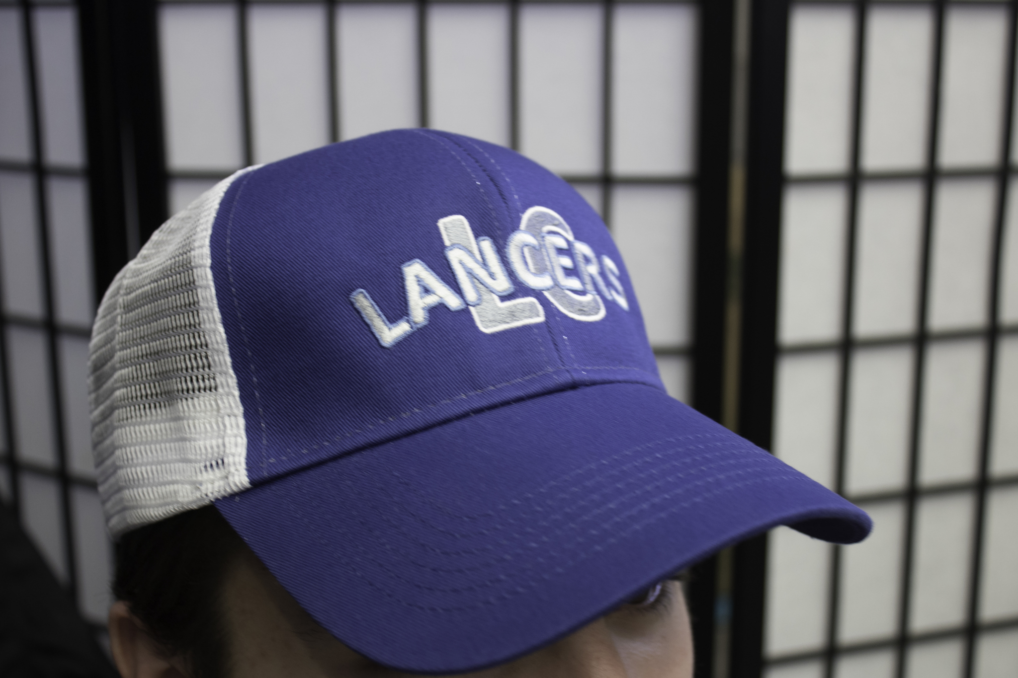 Lancers Blue and White Mesh Hat