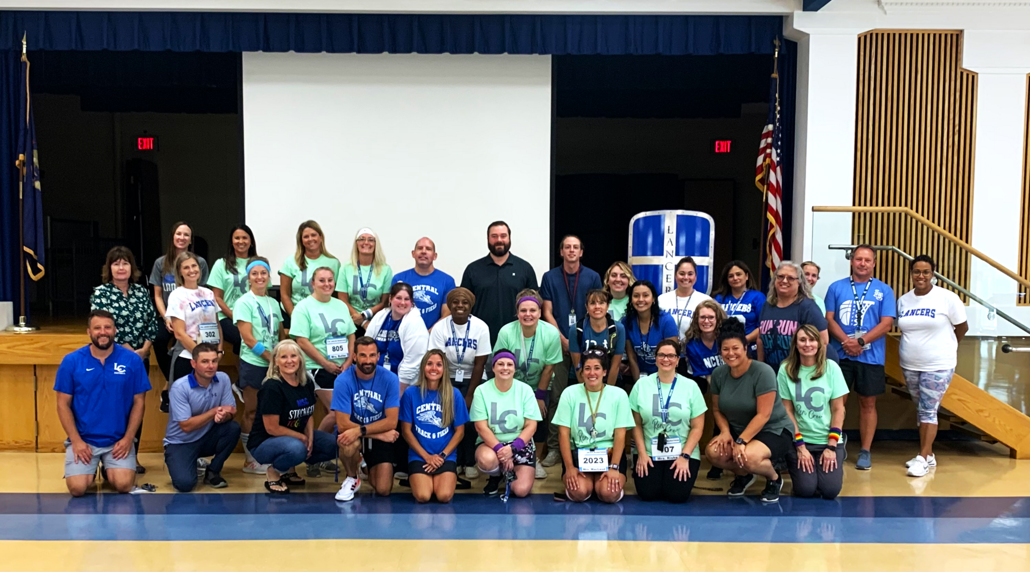 Picture of Middle School Central Staff for 2023-2024 school year.