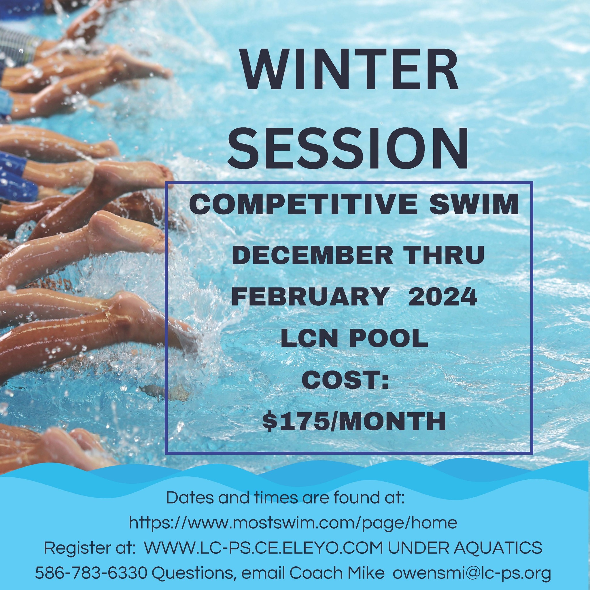 Swim Program Community Education Programs L'Anse Creuse Public Schools