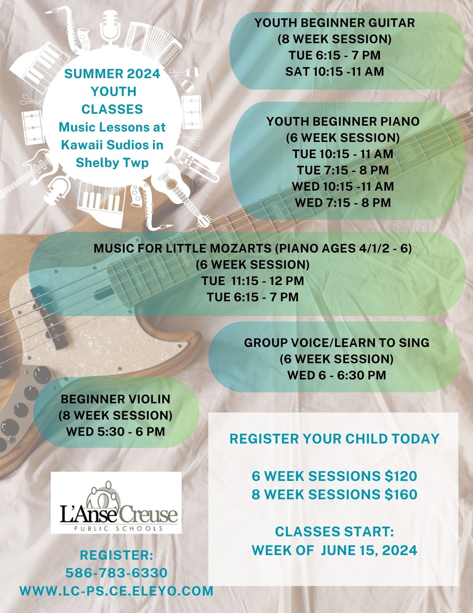 Community Education Programs L'Anse Creuse Public Schools