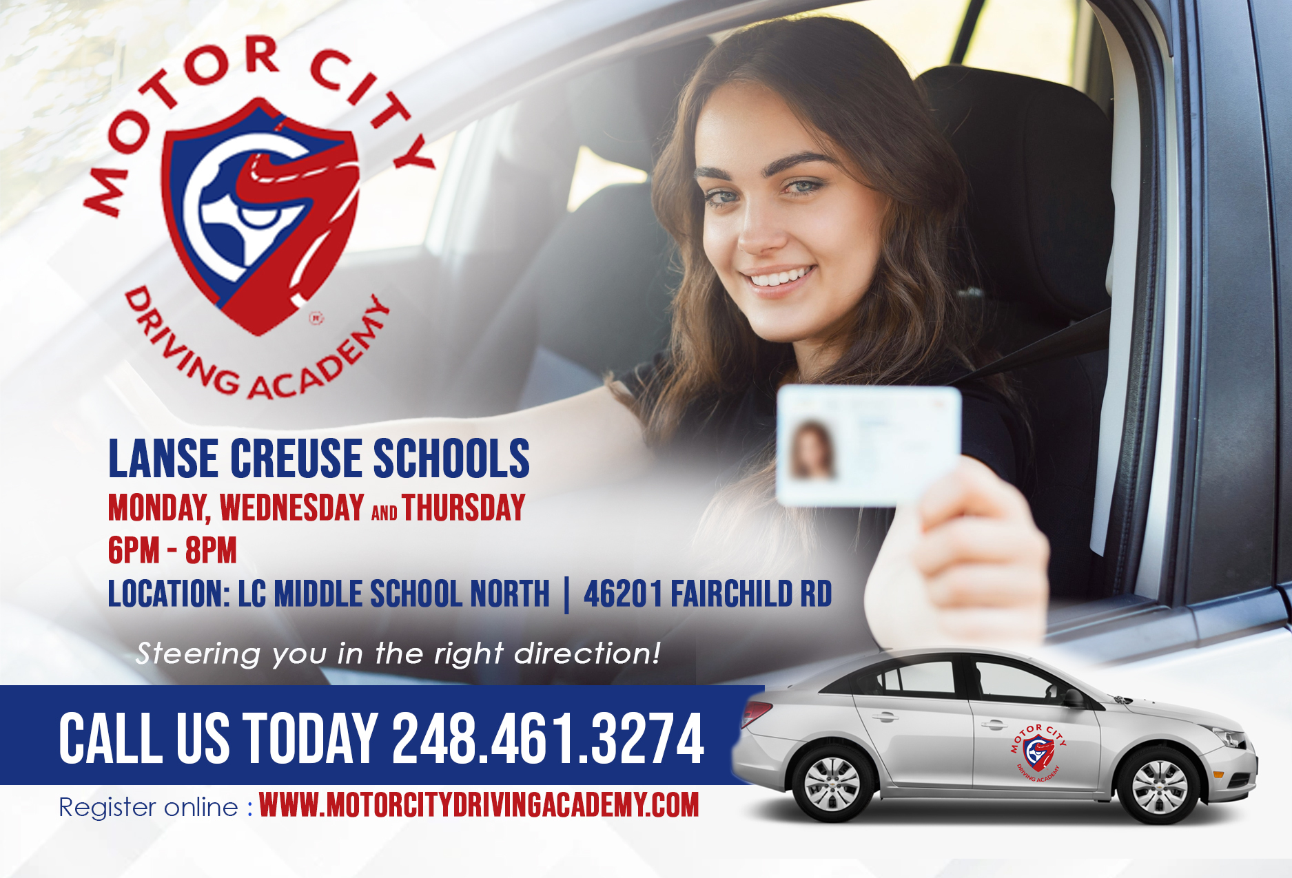 Motor City Driving Academy Flyer