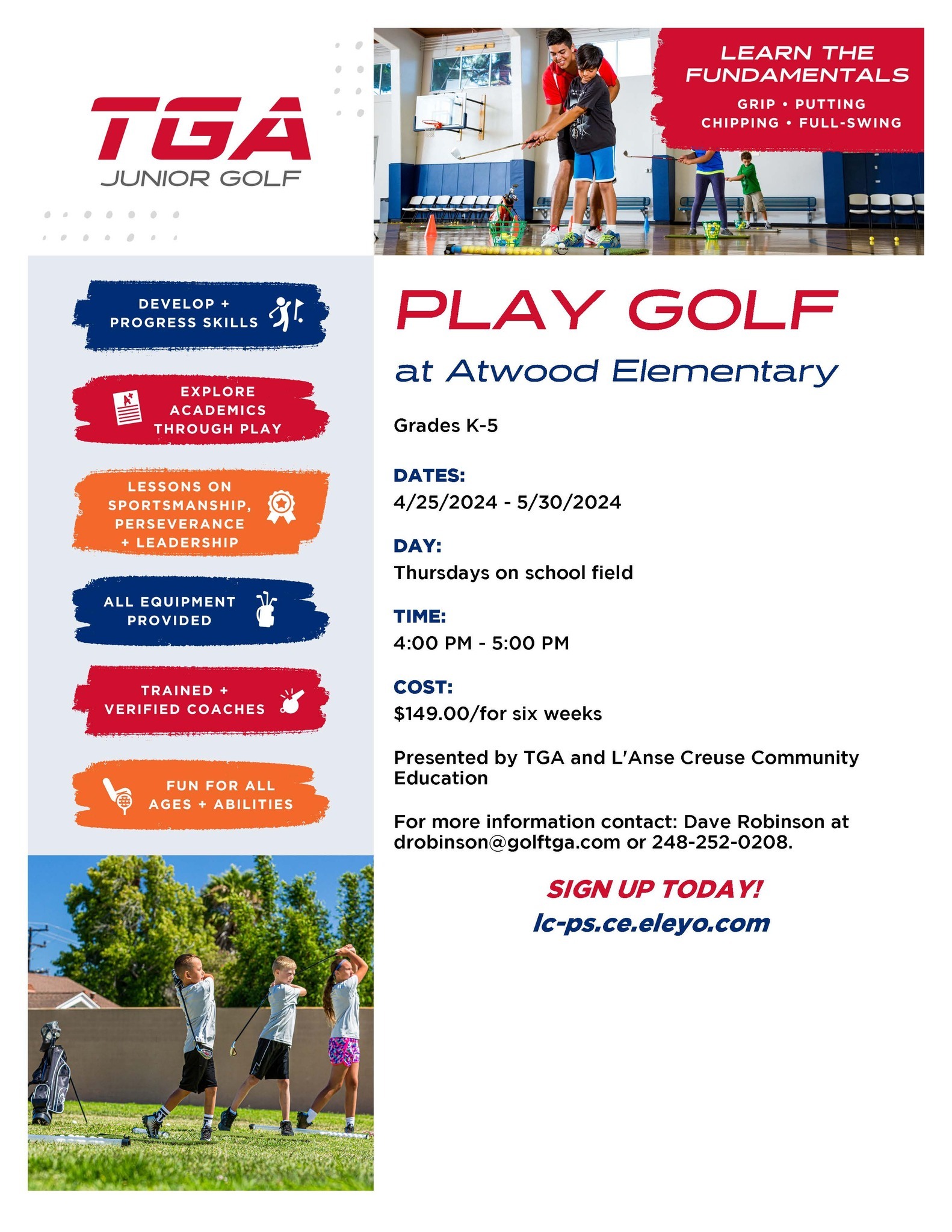 Classes, Clubs & Events Community Education Programs L'Anse