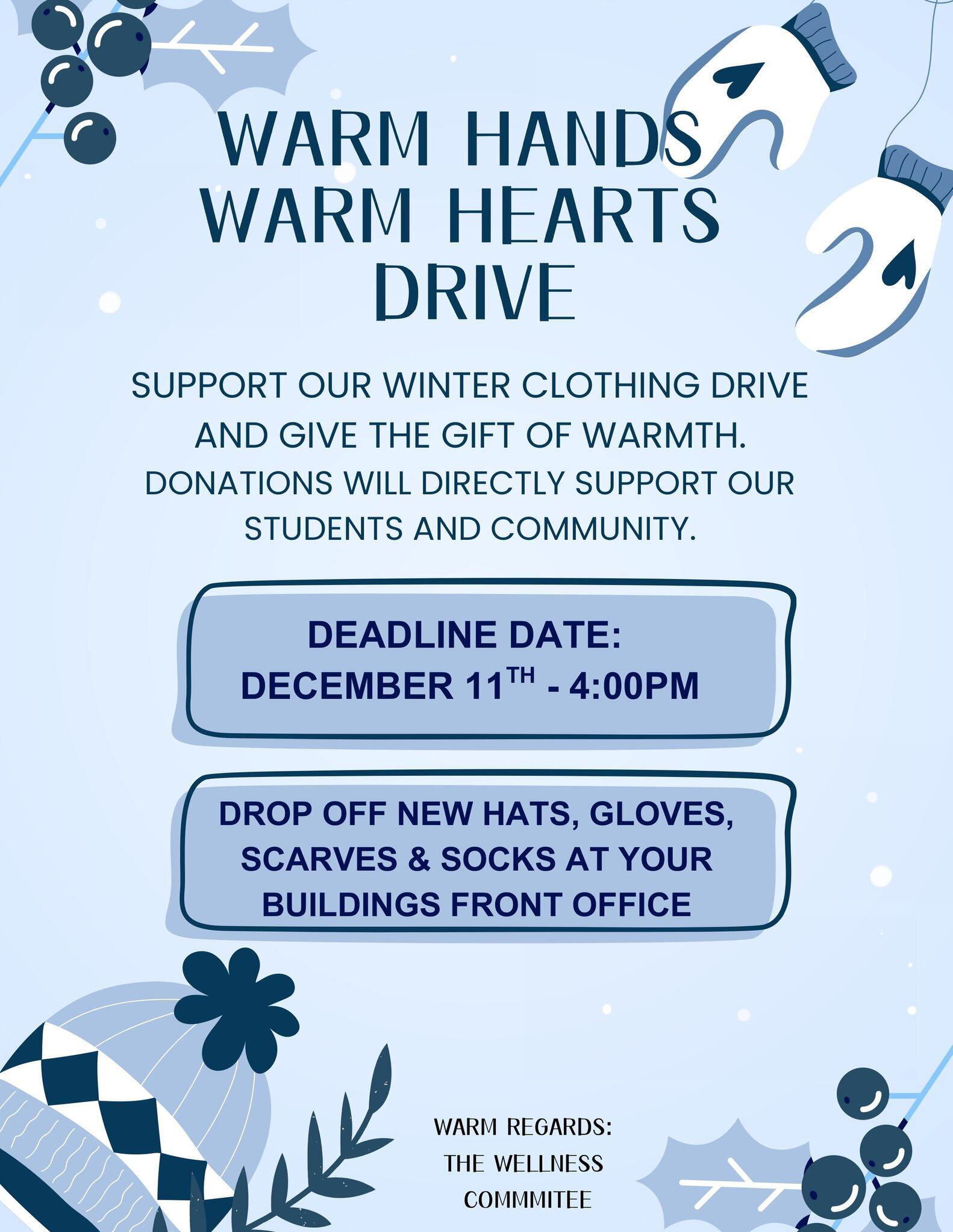 Warm Hands Warm Hearts