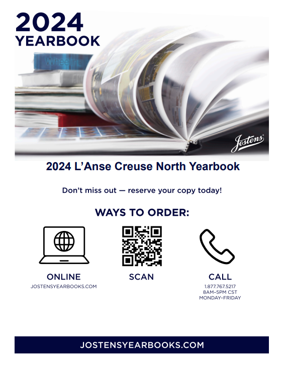 Yearbook Students/Parents L'Anse Creuse High SchoolNorth